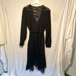 🔥Dress Sale…2 for $19!!🔥 Bar III Black Long Sleeve Wrap Dress